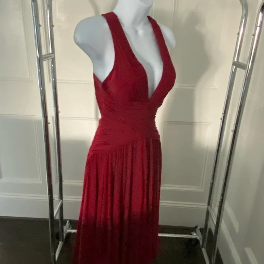 BCBGMaxAzria Striking Red Dress - Picture 4 of 9